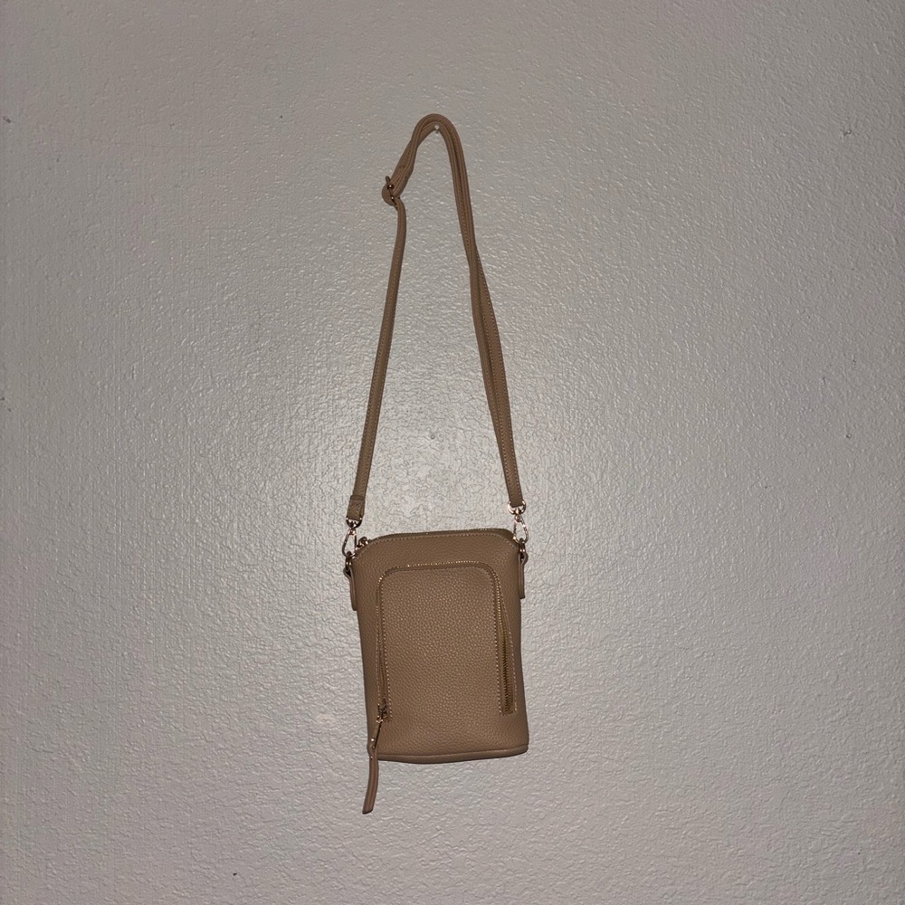 Tan Crossbody Bag